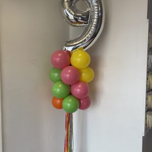 #302-A Party Pole Number/Letter Topper
