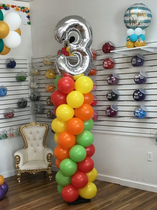 303B Classic Column with Number Topper - Image 3